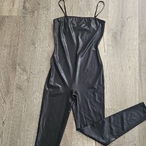Sleek Black Women's Jumpsuit